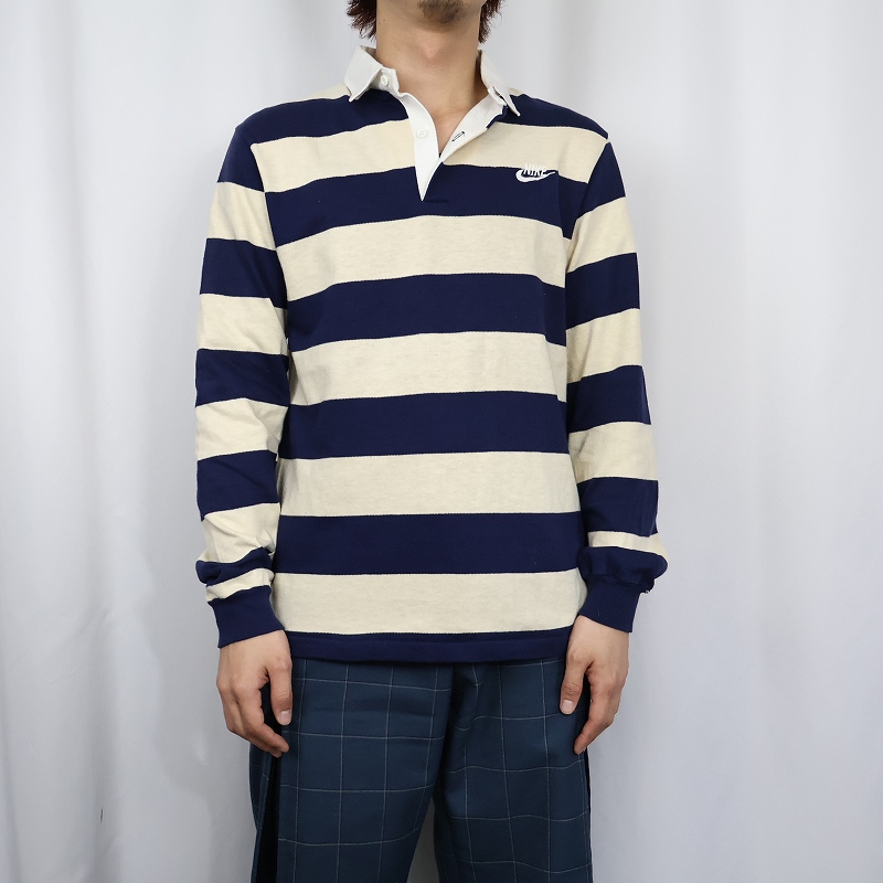 70s 70年代 ナイキ アメリカ製 ボーダー ポロシャツ │ヴィテージ古着