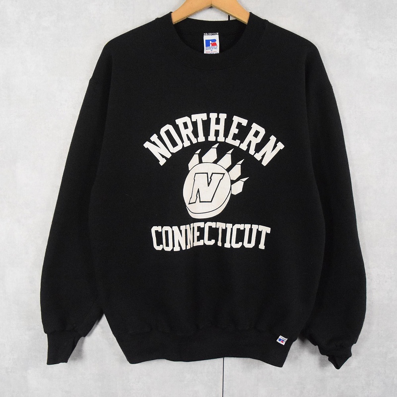 90s 90年代 ラッセルアスレチック アメリカ製 カレッジ 黒 ブラック