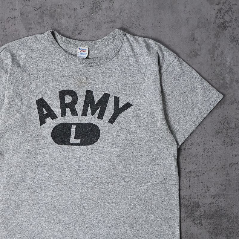 80年代 80s チャンピオン アメリカ製 グレー 霜降り │ヴィテージ古着