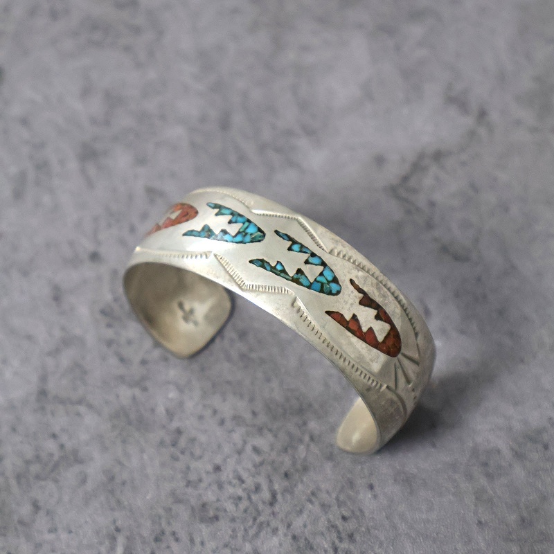 ナバホ シルバー ブレスレット ターコイズ ネイティブアメリカン