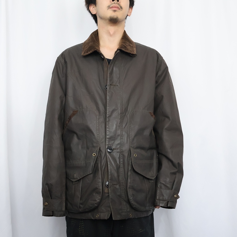 ポロラルフローレン オイルドコート 茶色 ブラウン │ヴィテージ古着屋