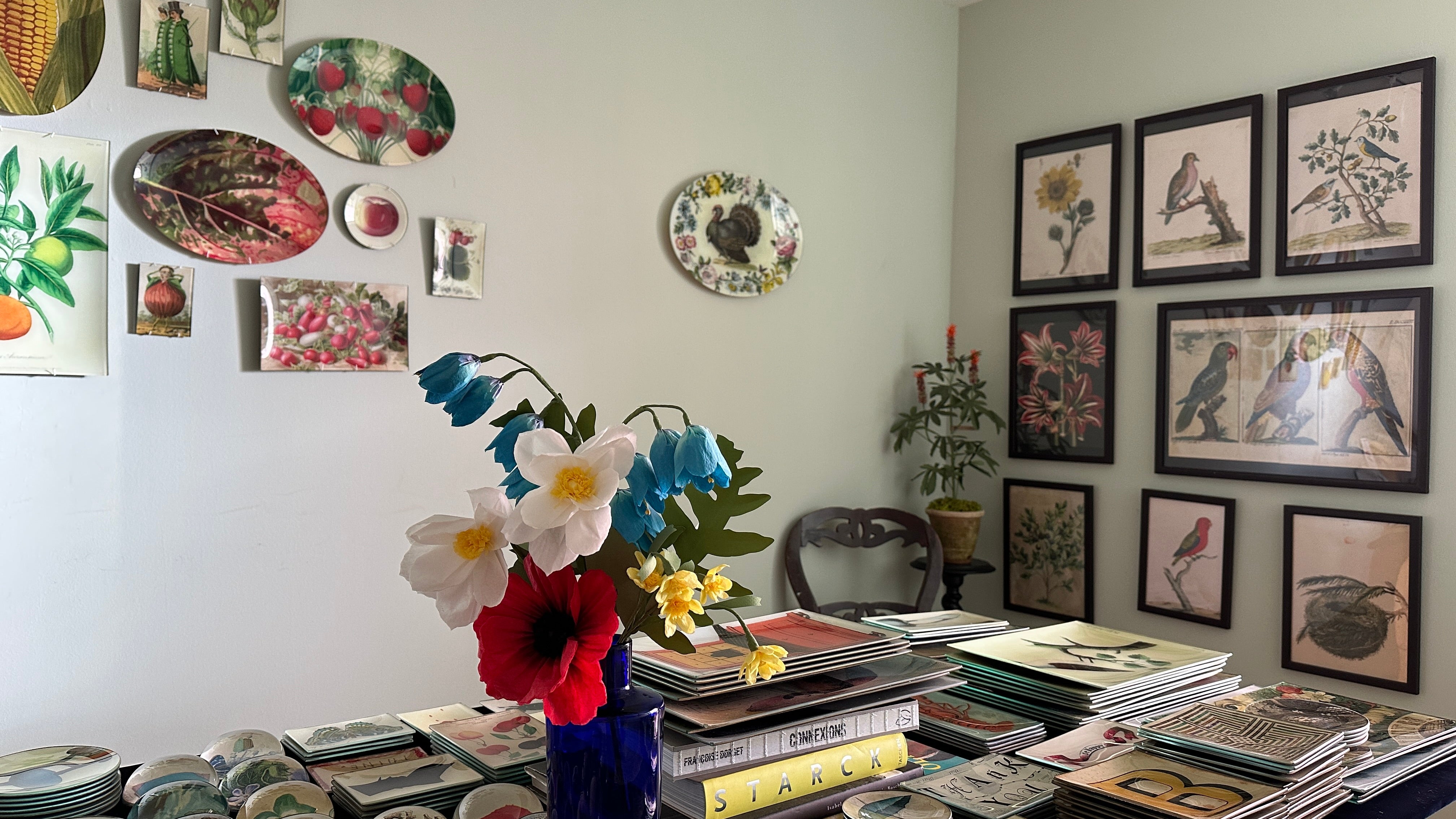 JOHN DERIAN ジョンデリアン デコパージュプレート 【公式通販】