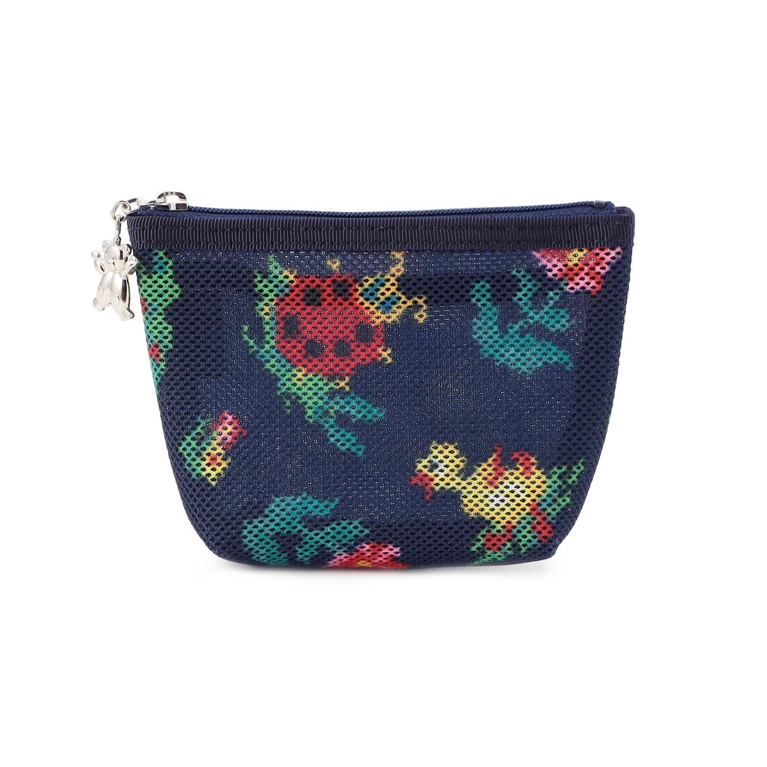 ハイジ 舟型メッシュポーチ HEMP-241375(ネイビー): FEILER