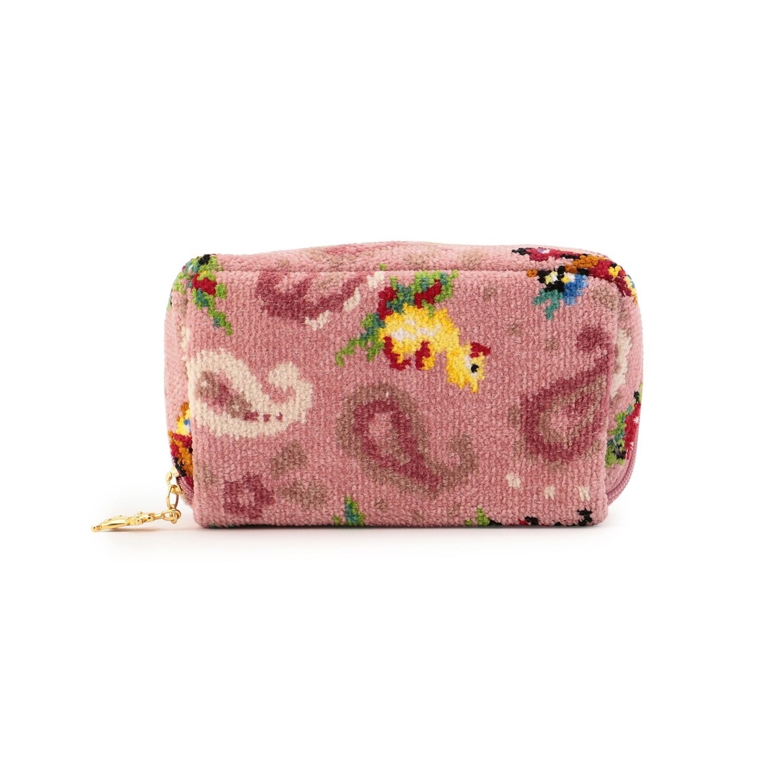 ハイジペイズリー トレーポーチ HPY-257016(ピンク): FEILER