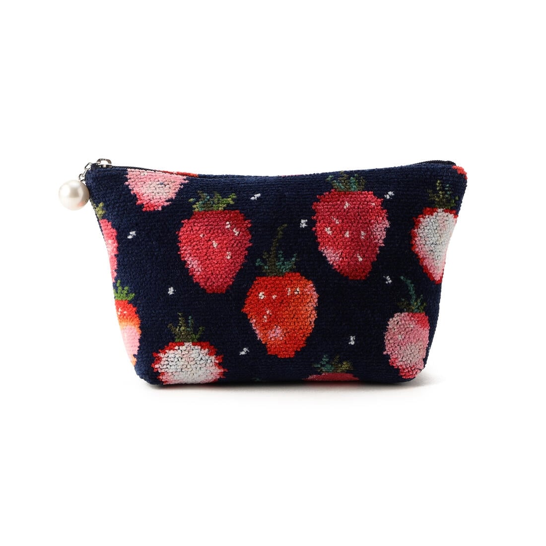 ストロベリードット コスメポーチ L/STD-223011(ネイビー): LOVERARY