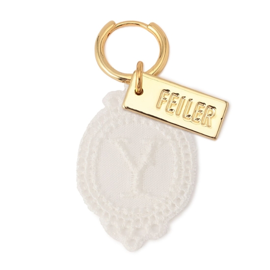 モンノン ハンカチチャームY YMK-245014（取扱店舗限定）(ホワイト