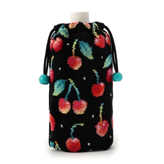 チェリードット ボトルポーチ L/CRD-253045（WEB限定）(ペールピンク