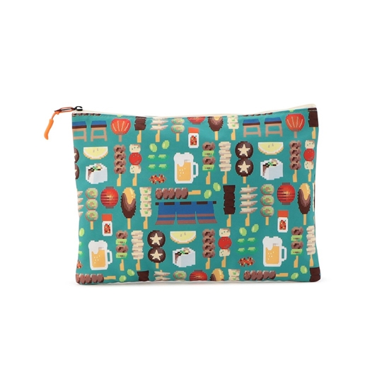 トリアエズビールデ！ 転写ポーチM L/TBD-257295(グリーン): LOVERARY