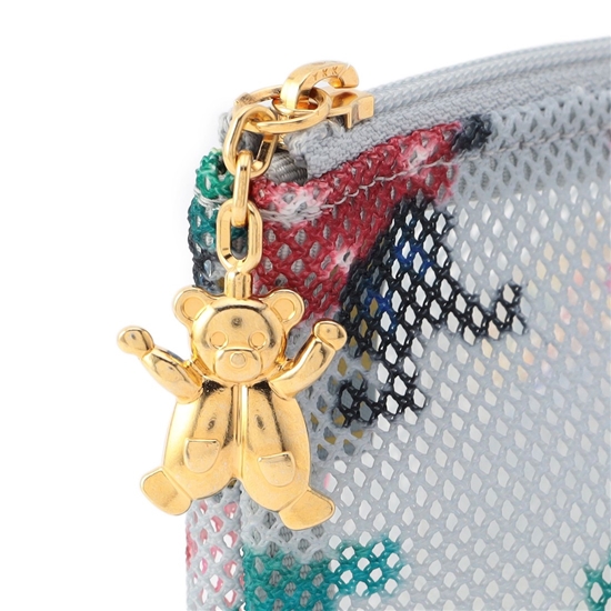 ハイジ メッシュポーチ HEMP-231350(シルバーグレー): FEILER