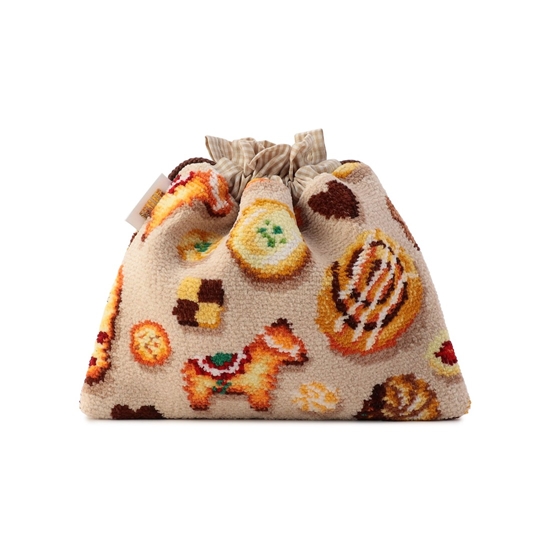 フィーカタイム 巾着 FKT-241426(ベージュ): FEILER｜フェイラー公式