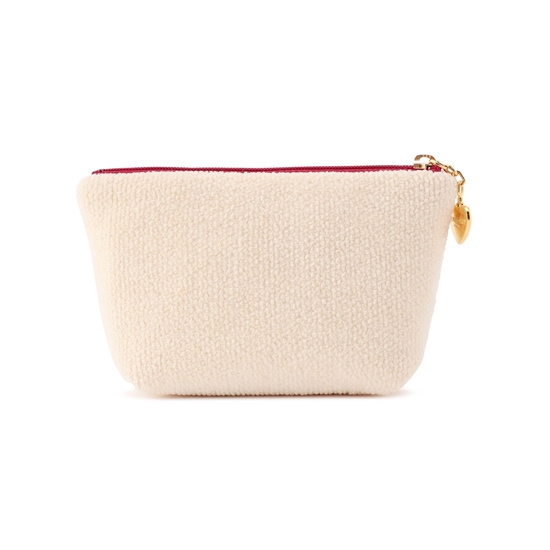 ラブラリーハート 舟型ポーチS L/LRH-243237(アイボリー): LOVERARY BY