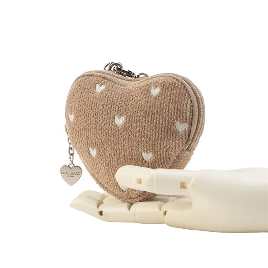 ラブラリーハート ハート型ポーチ L/LRH-257148(ベージュ): LOVERARY