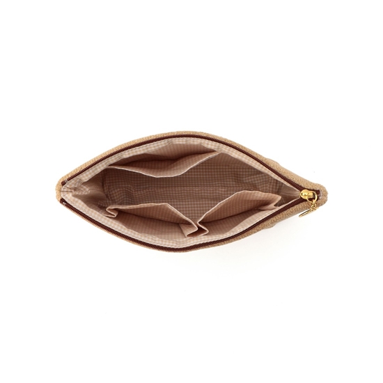 ドアップテディ コスメポーチ L/DUT-243233(ベージュ): LOVERARY BY