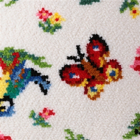 ハイジ クッション HE-191331（WEB限定）(ホワイト): FEILER