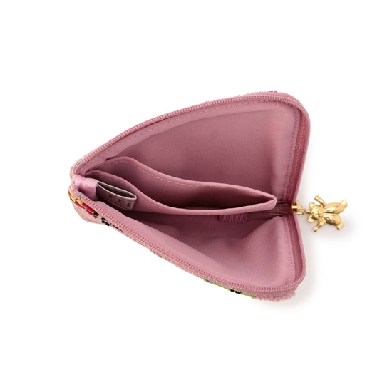 ハイジペイズリー L字ポーチ HPY-257019（WEB限定）(ピンク): FEILER