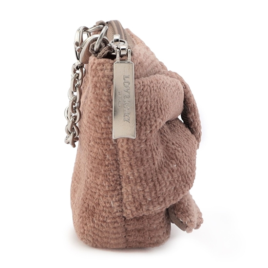 メニーリボンズ リボンポーチ L/MYR-257474(ベージュ): LOVERARY BY