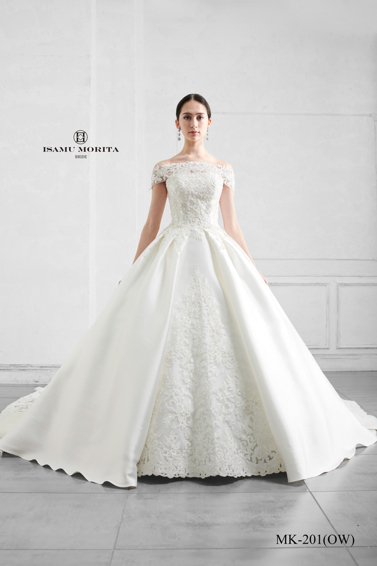 ISAMU MORITA｜MK-201｜静岡ウエディングドレス｜フィーノ