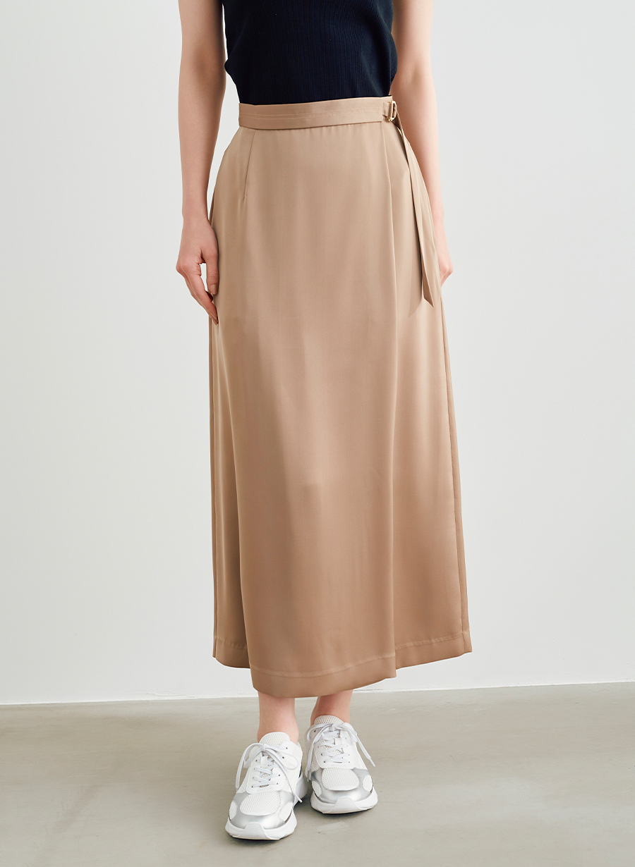 サテンラップスカート｜LOUNIE（ルーニィ）公式サイト／公式オンライン