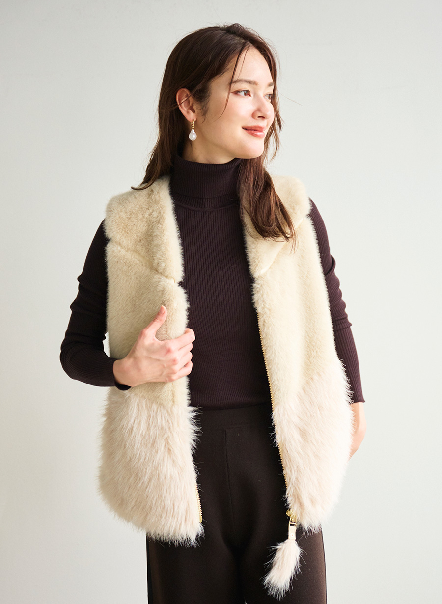 フェイクファージレ｜LOUNIE（ルーニィ）公式サイト／公式オンラインストア