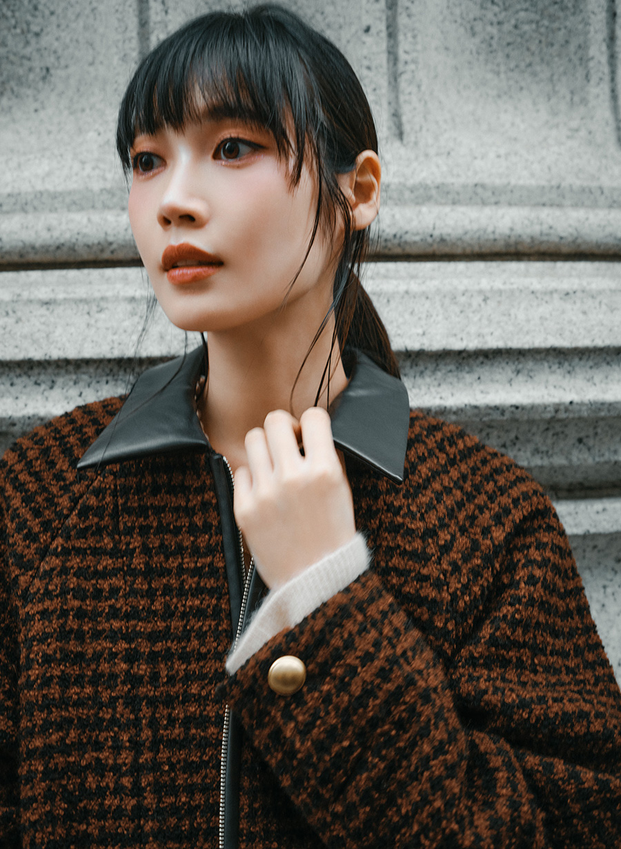 ステンカラーツイードコート｜LOUNIE（ルーニィ）公式サイト／公式