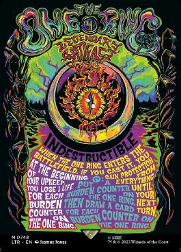 748)□ボーダーレス□《一つの指輪/The One Ring》[LTR-BF] 茶R | 日本