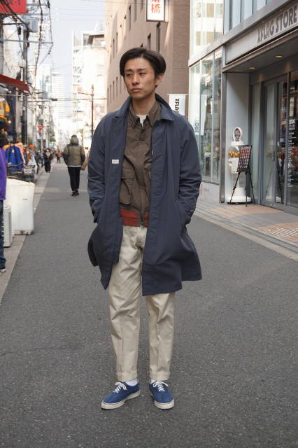 M.I.D.A.』(ミダ）ステンカラーコート （ウェラー） M201003