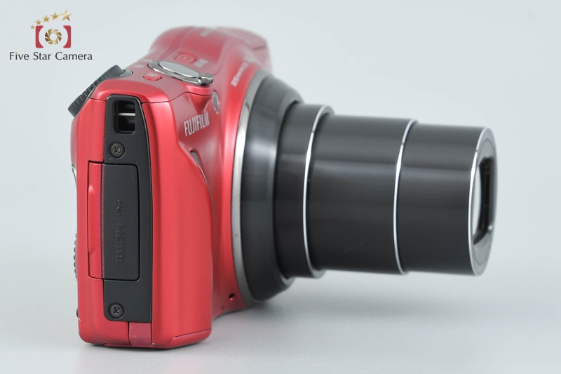 中古】FUJIFILM 富士フイルム FINEPIX F820EXR レッド コンパクト