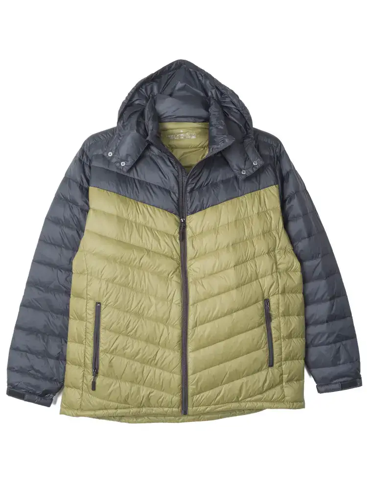 カーキー 洗える軽量ダウンジャケット（切替） | フォーエル公式通販