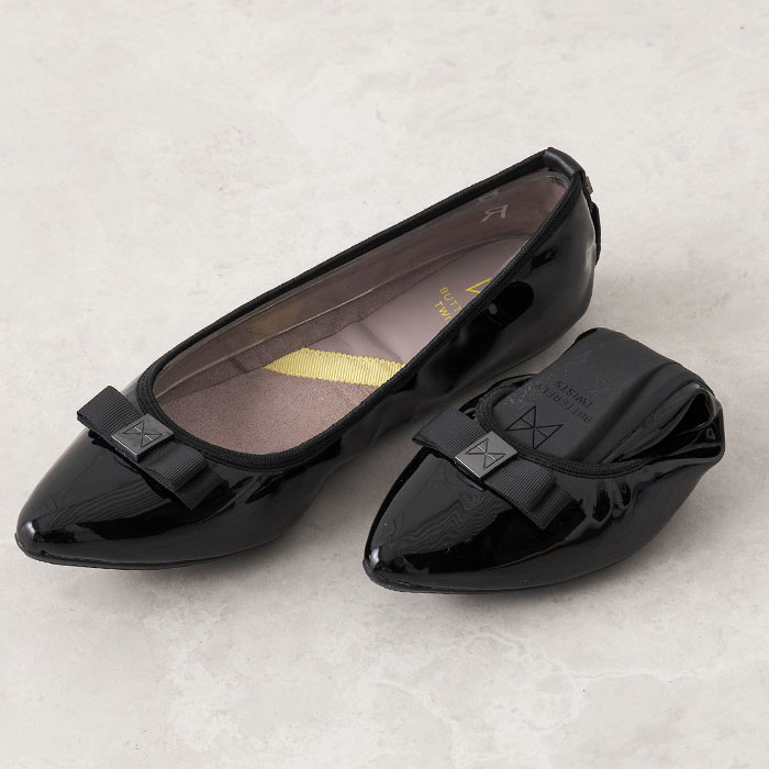 バタフライツイスト｜JASMIN 23cm・ブラック｜東京ソワール