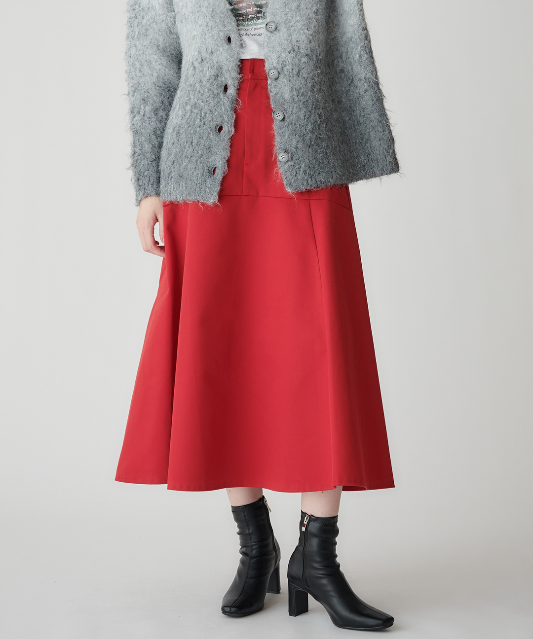 ツイルフレアスカート – FACE SANS FARD