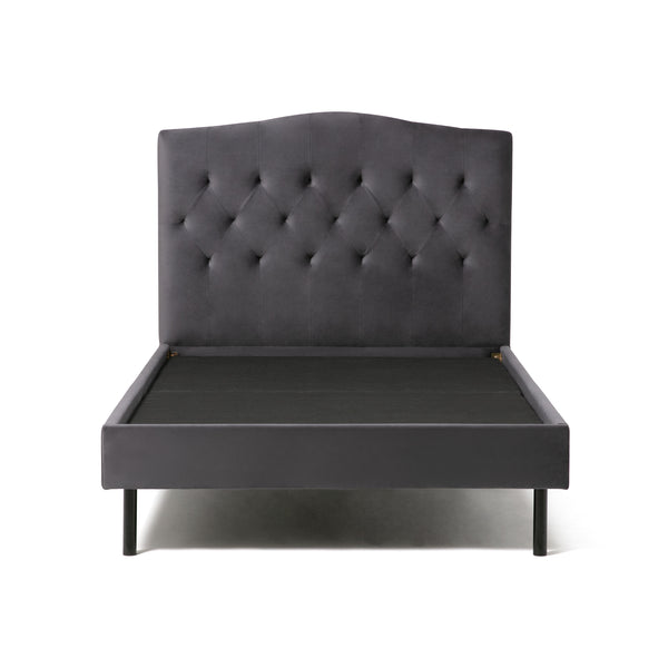 ブリッサ ベッド ディンプル セミダブル ダークグレー | Francfranc