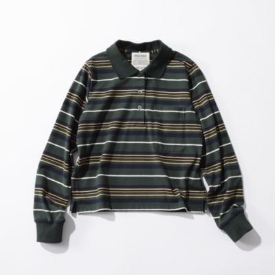 INSCRIRE(アンスクリア)のBorder Short Polo Shirt通販 | 集英社HAPPY