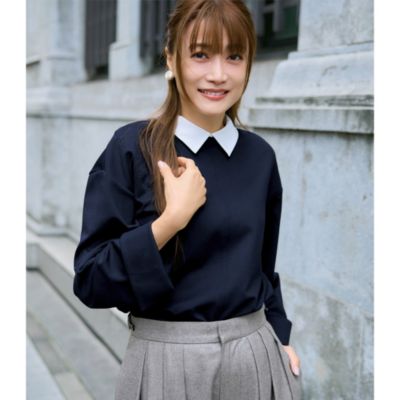 M7days(エムセブンデイズ)の襟つき2WAYトップス通販 | 集英社HAPPY
