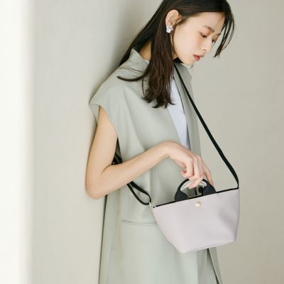 TOPKAPI(トプカピ)のスコッチグレイン ネオレザー ショルダー付き ミニ