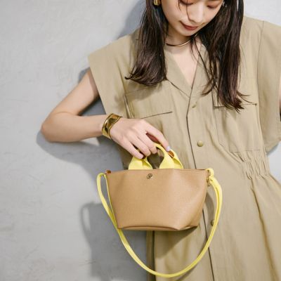 TOPKAPI(トプカピ)のスコッチグレイン ネオレザー ショルダー付き ミニ