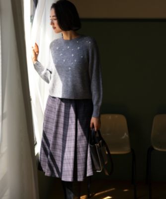 組曲(クミキョク)の【WEB限定カラーあり】ウールライクストレッチ