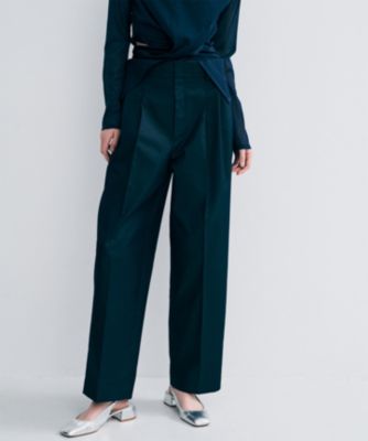 uncrave(アンクレイヴ)のチノギャバジン ベーシックトラウザー通販