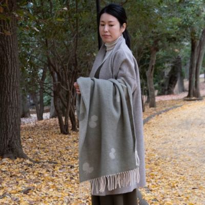 KLIPPAN(クリッパン)の【mina perhonen×KLIPPAN】ストール CHOUCHO通販