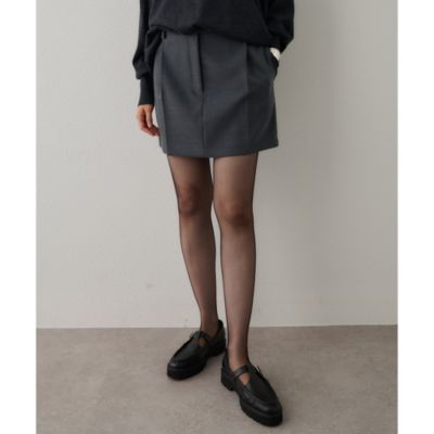 Whim Gazette(ウィム ガゼット)のタックミニスカート通販 | 集英社