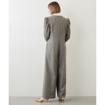 Whim Gazette(ウィム ガゼット)のパフスリーブジャンプスーツ通販