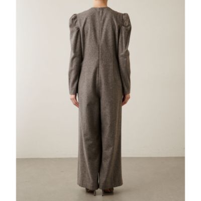 Whim Gazette(ウィム ガゼット)のパフスリーブジャンプスーツ通販