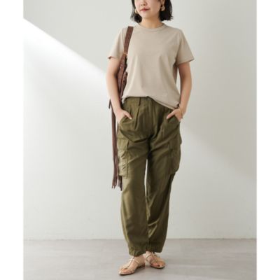 Whim Gazette(ウィム ガゼット)のバックサテンカーゴパンツ通販