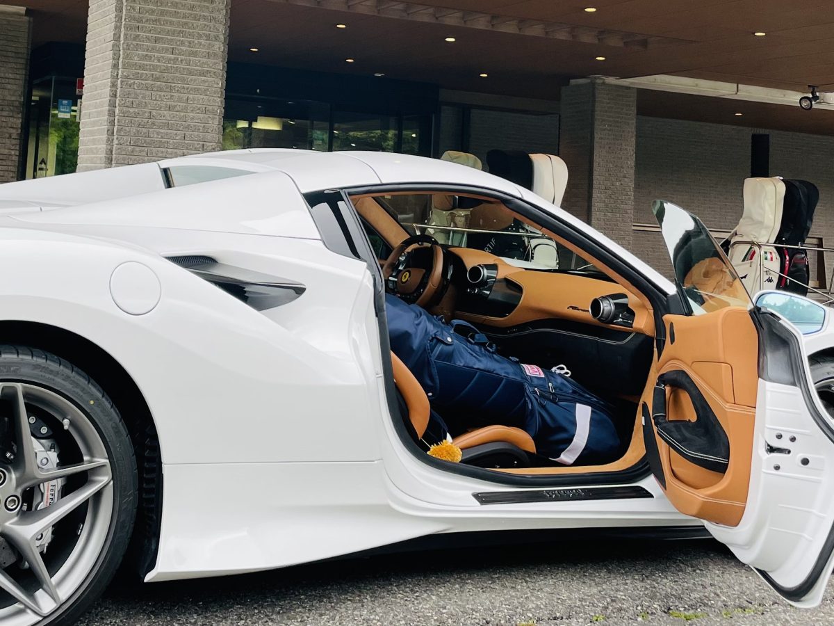 Ferrari キャディバッグ キャディバッグ フェラーリ ホワイト Ferrari