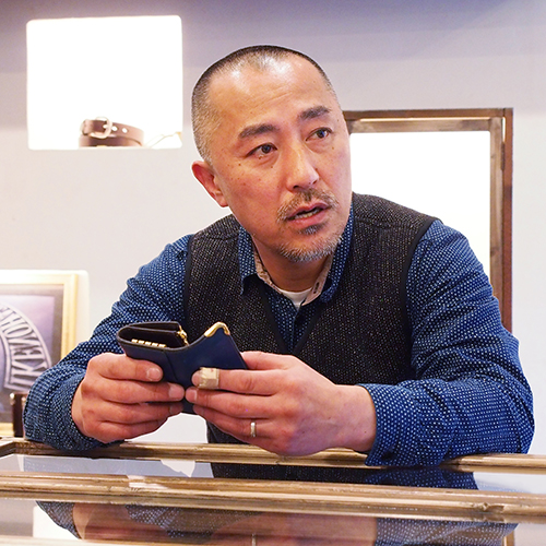 池之端銀革店】バッファローレザー 穴なしベルト IK-220B | 藤巻百貨店