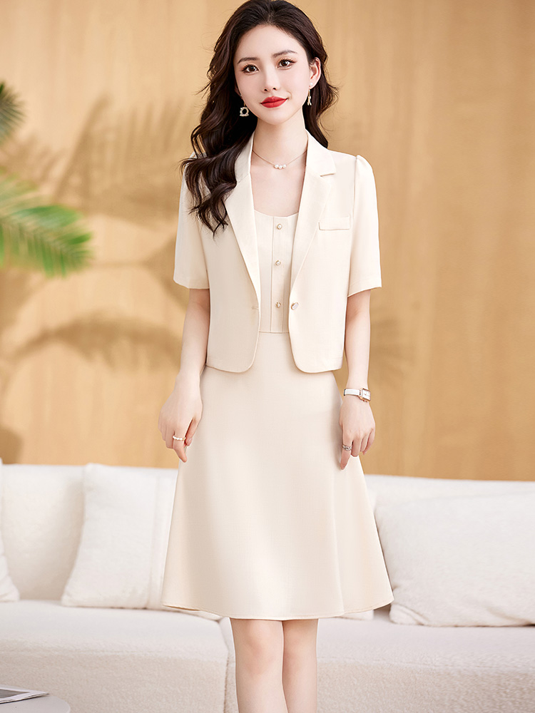 フォーマルワンピース ジャケットスタイルワンピース 入学式