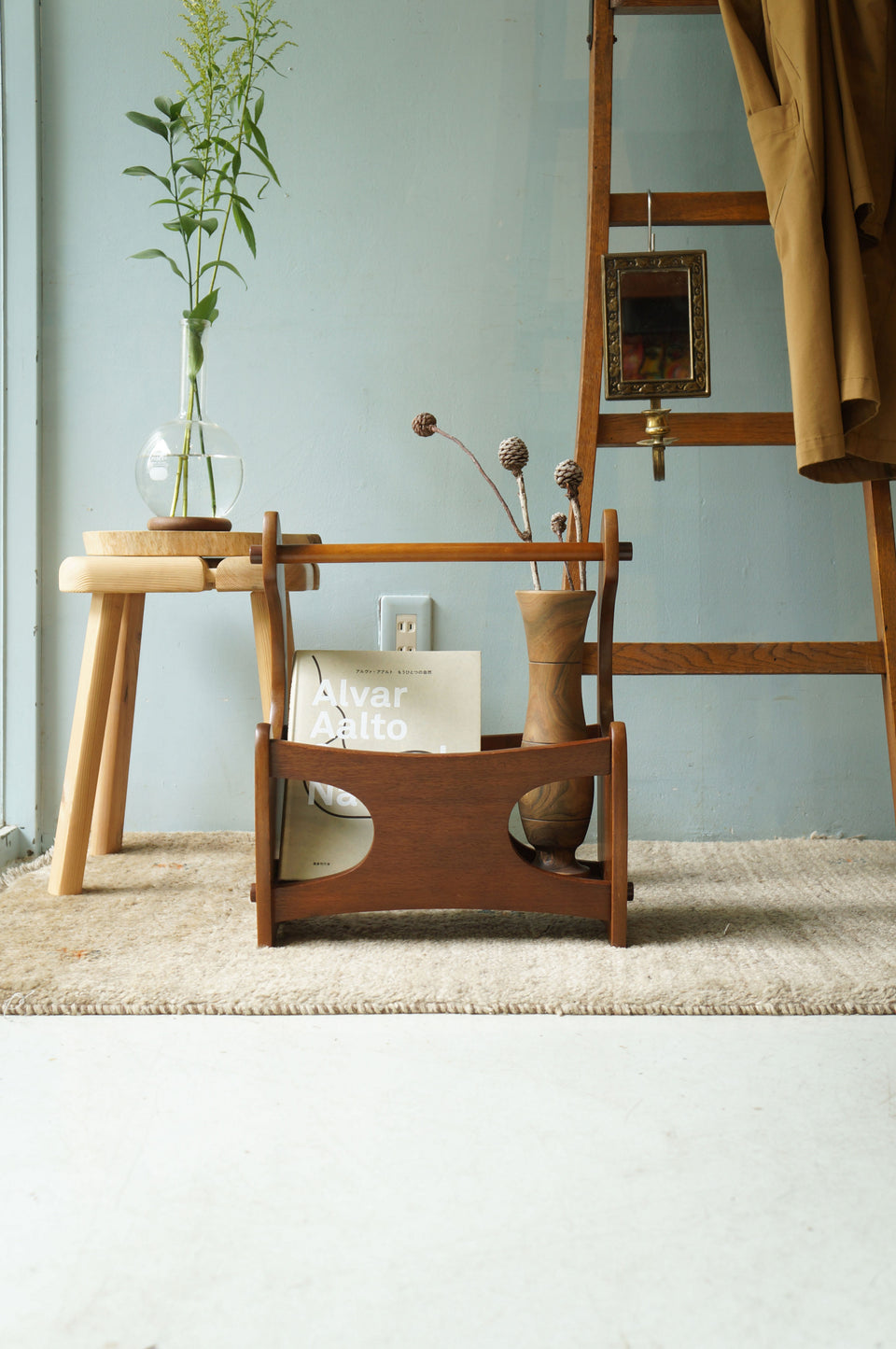 vintage ヴィンテージ マガジンラック かご vintage ヴィンテージ