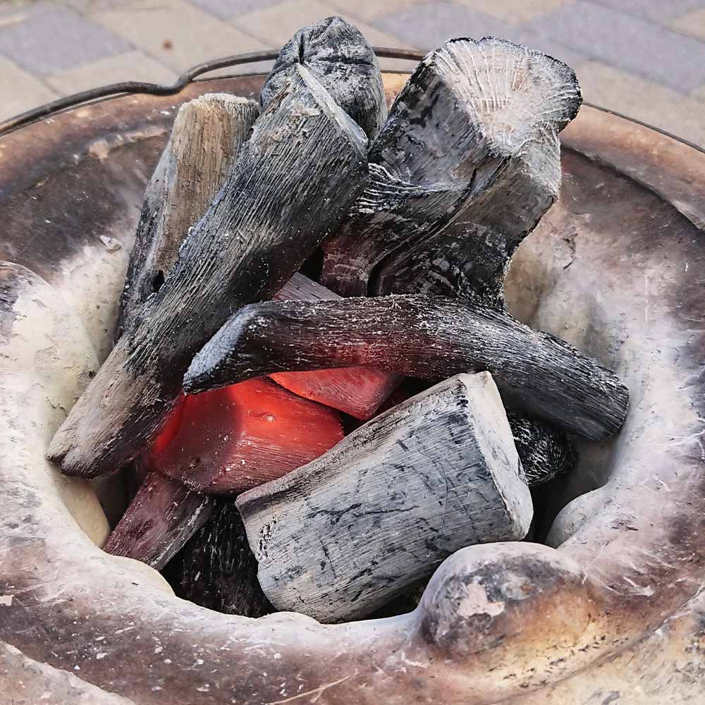 土佐備長炭12kg×2箱セット（一級/丸割混合）木炭 キャンプ アウトドア