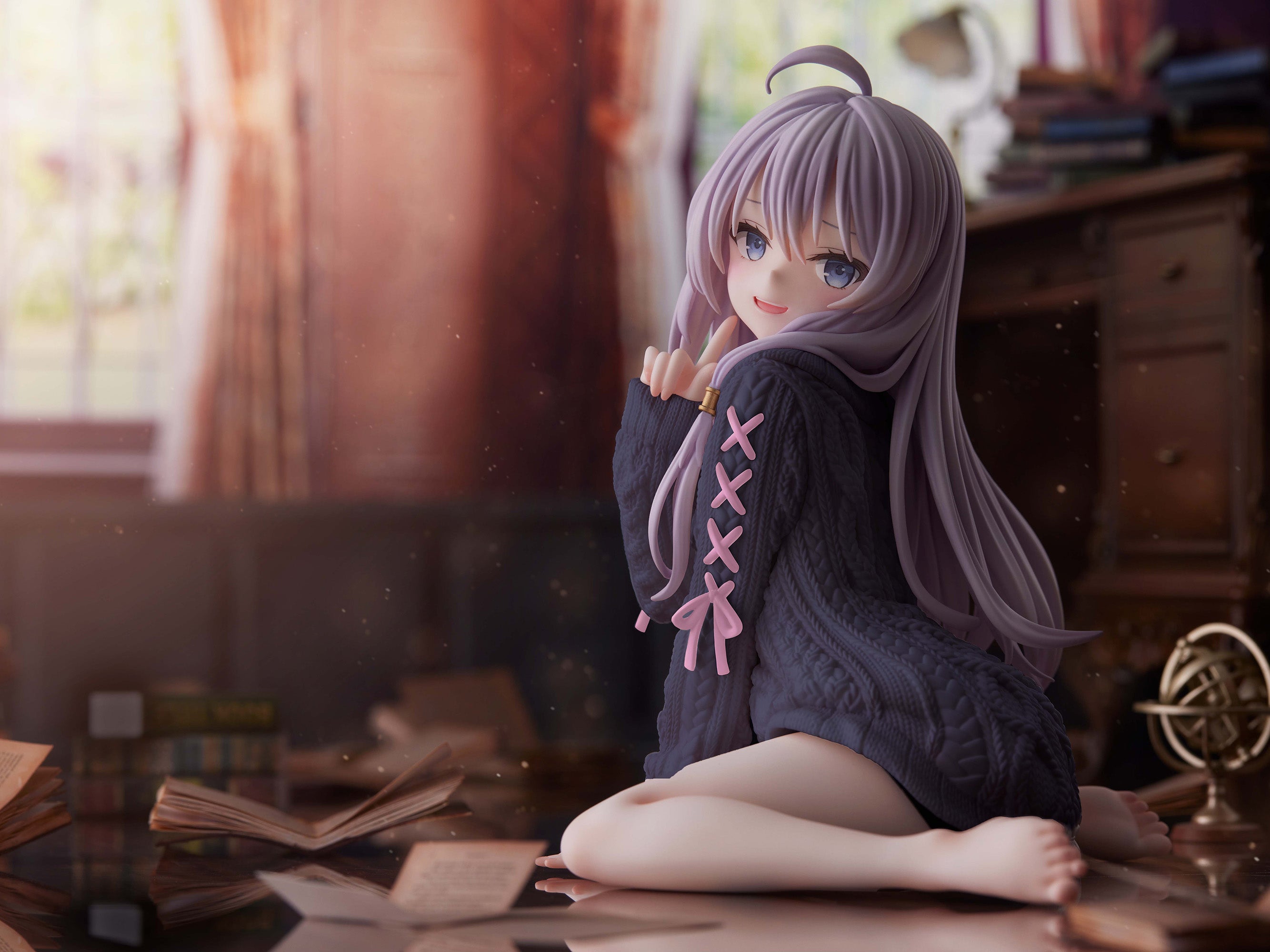 イレイナ ニットver. 1/7スケールフィギュア Repaint PURPLE | 魔女の