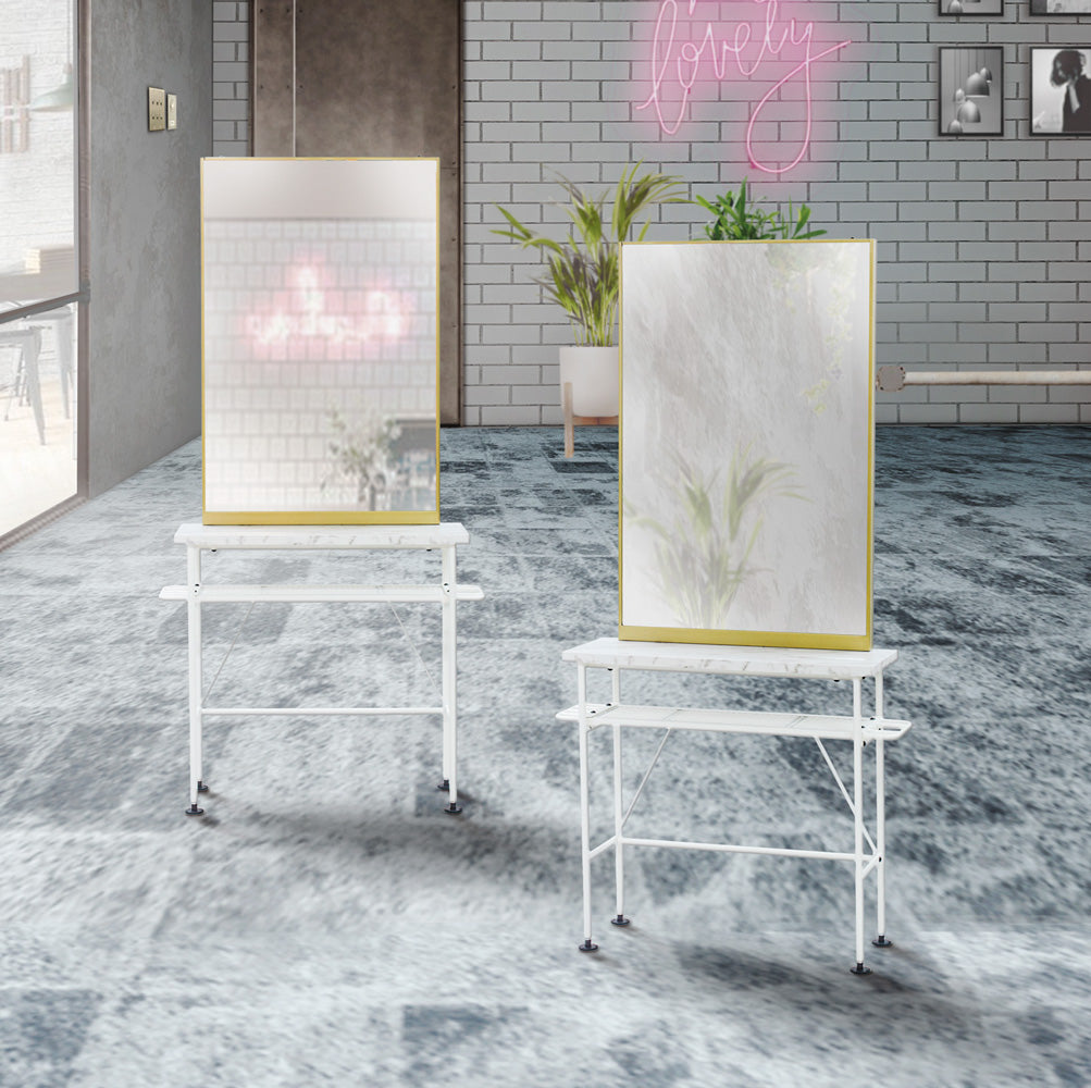 アイアンドレッサー ローガン スクエア 片面美容室セット面 | 2023.07