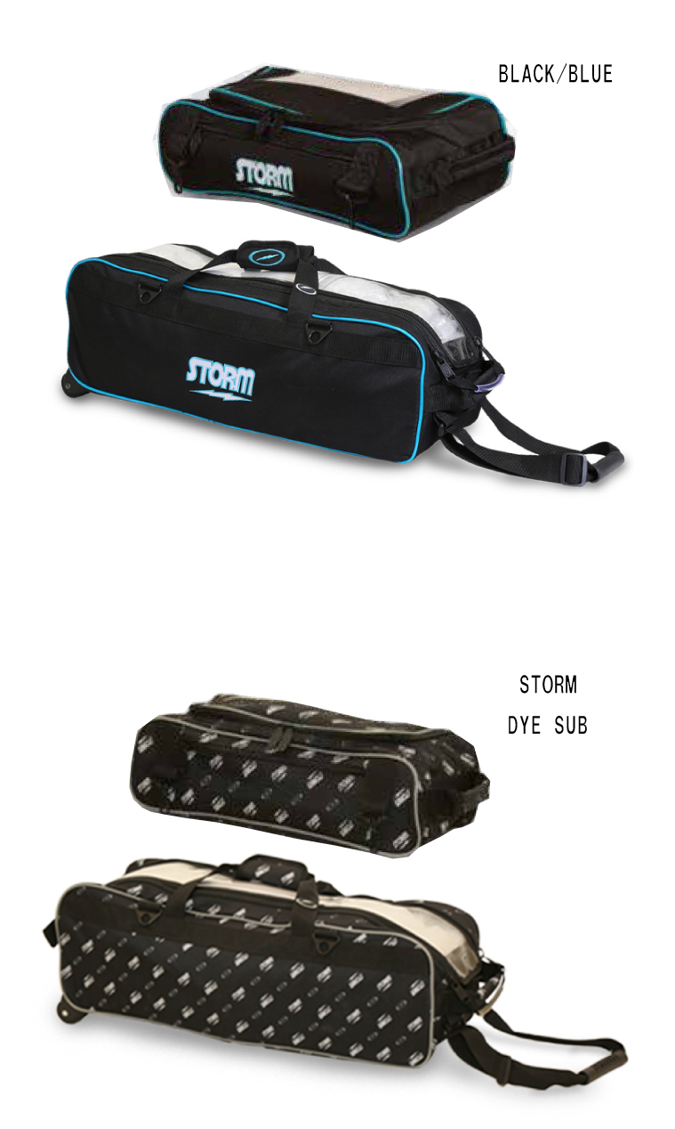 2026年モデル】STORM ボウリング 3ボールバッグ クリームブラック